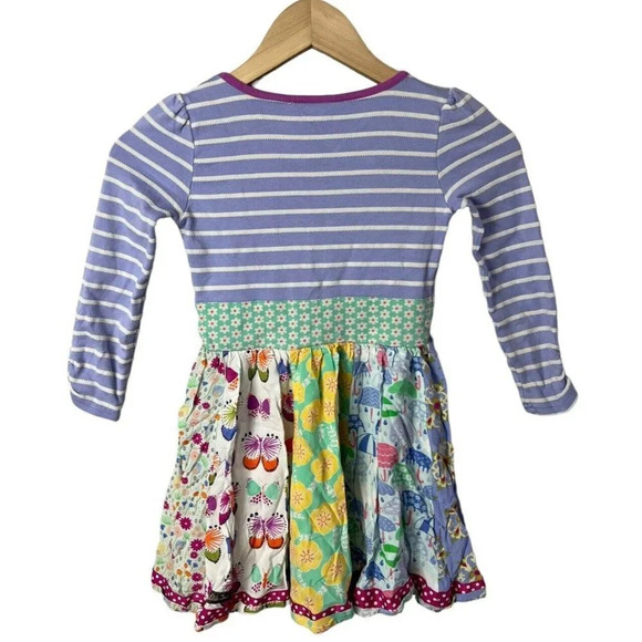Matilda Jane Whatever The Weather Dress Swing Size 6 Cotton Stretch Girls Kids - Picture 2 of 5